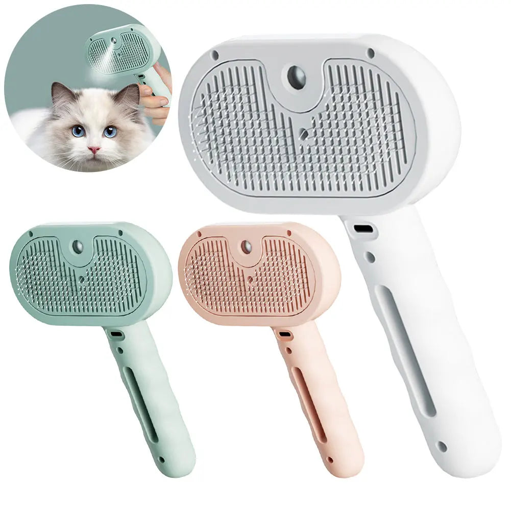 3 in 1 Cat/Dog Steam Brush