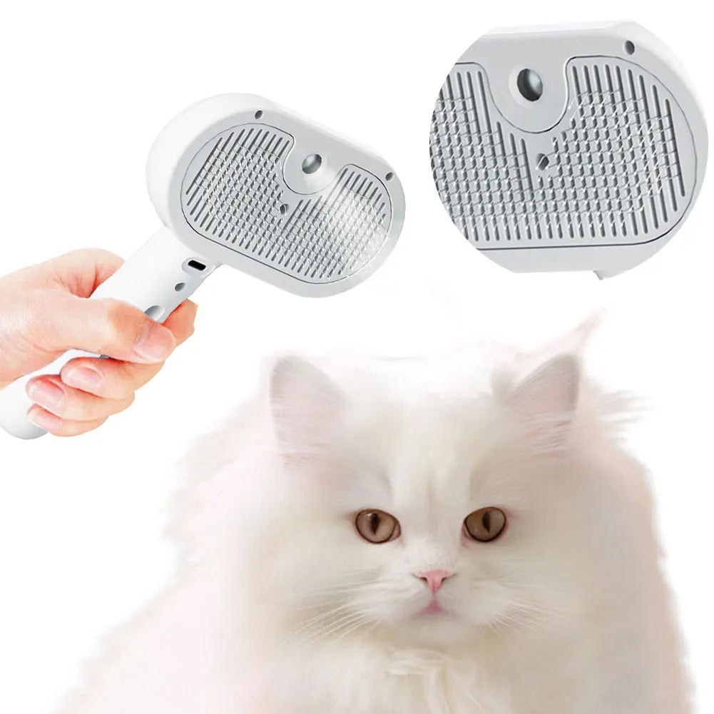 3 in 1 Cat/Dog Steam Brush